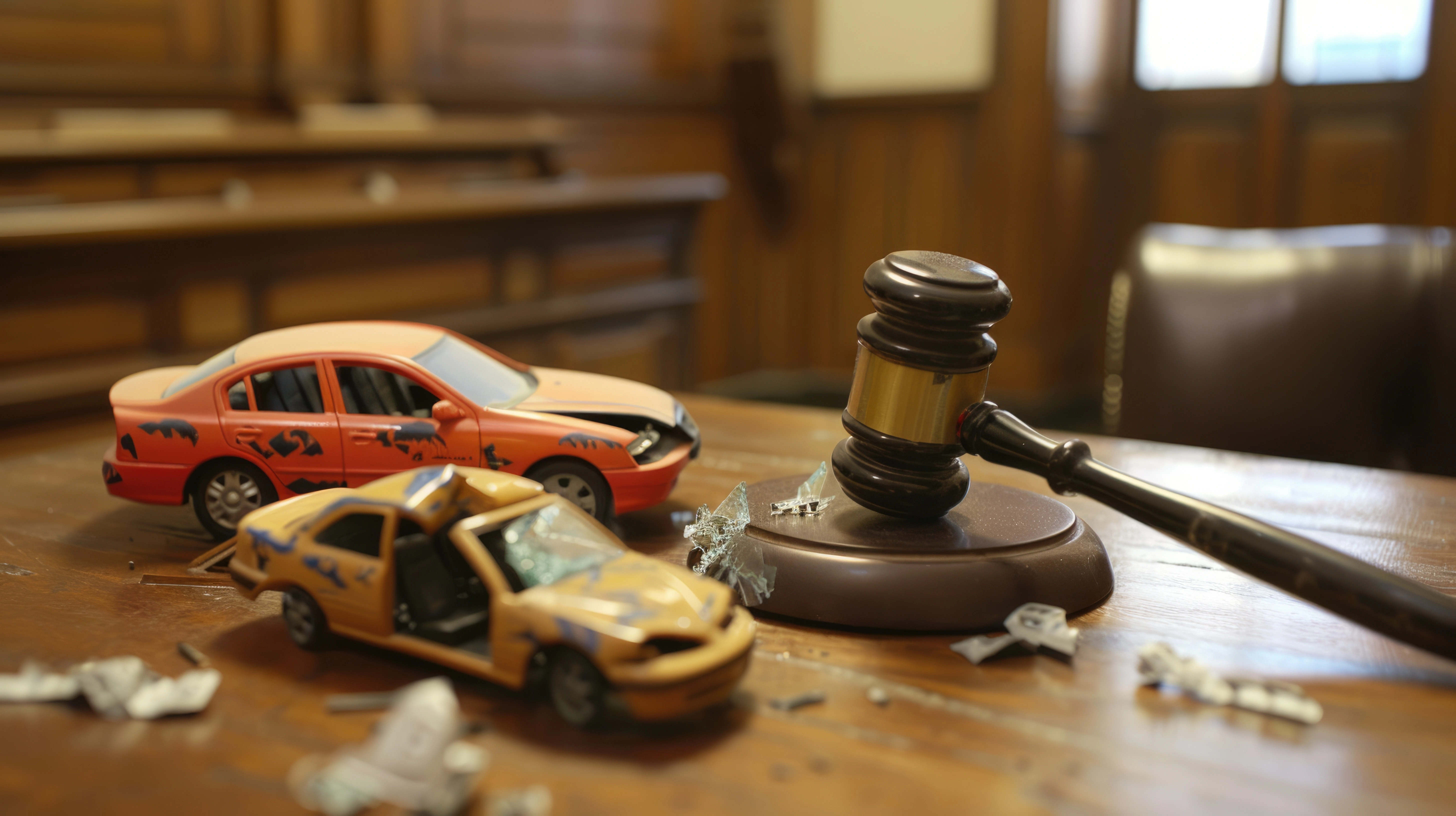 two cheap accident-damaged cars for sale at auction